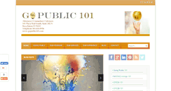 Desktop Screenshot of gopublic101.com